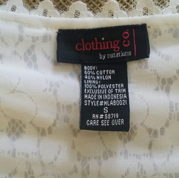 EUC Sleeveless Top Lace Top - Picture 5 of 5